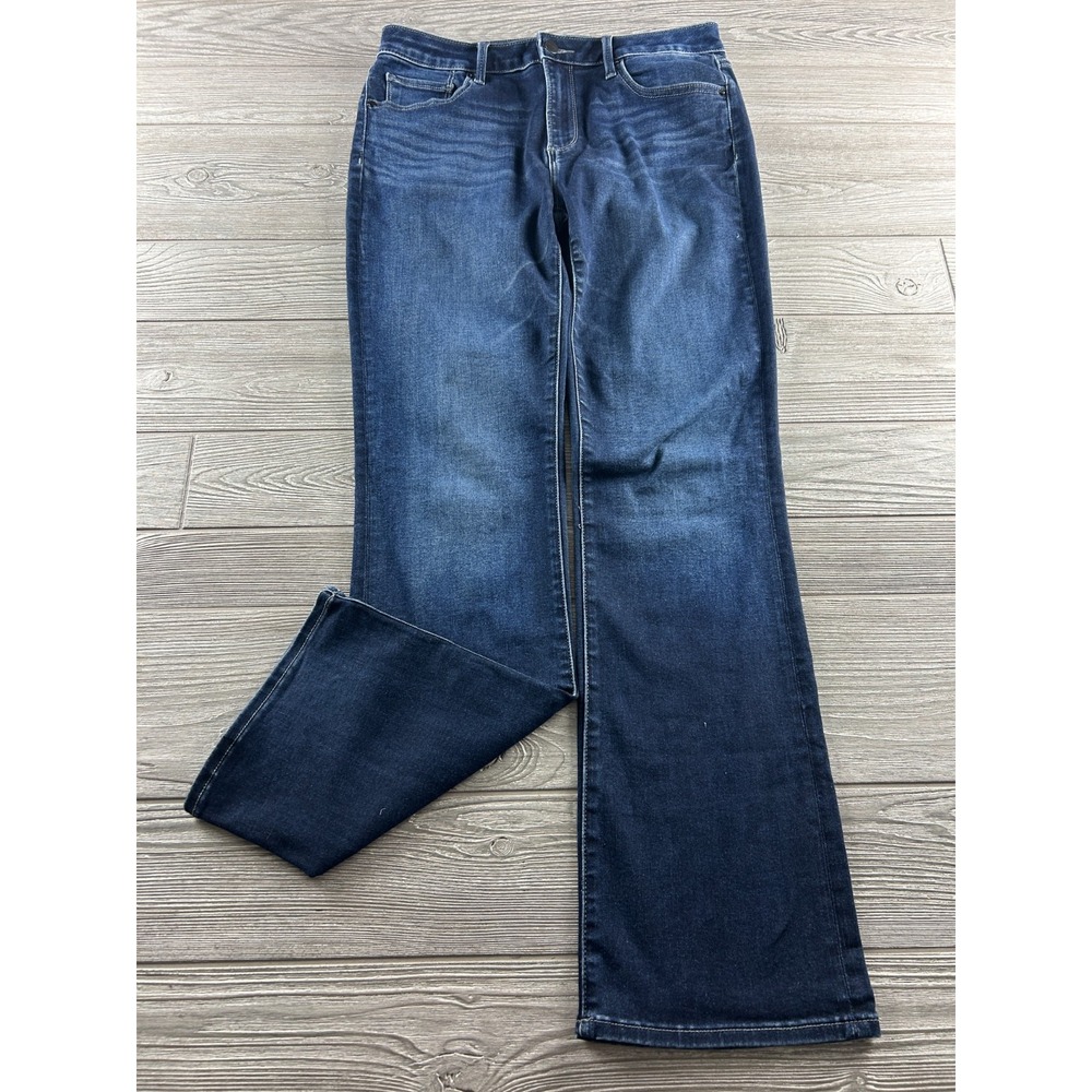 Driftwood Kelly Women's 30X31 Boot Cut Mid Rise Stretch Dark Wash Denim Jeans